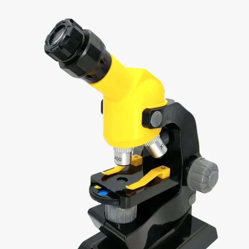 Microscope Optique Enfant 1200X avec Support Téléphone – Dès 8 Ans