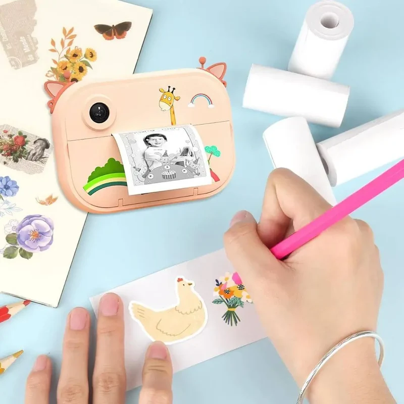 Appareil photo instantané enfant avec impression thermique - KidiPrint™