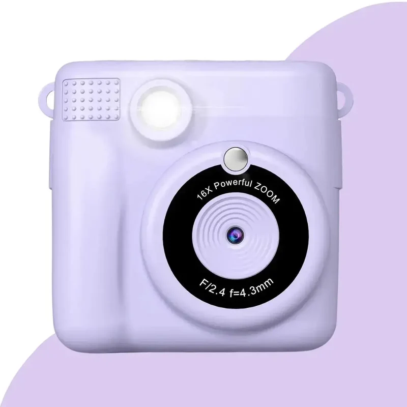 Appareil Photo Instantané Enfant Violet - SnapKid™