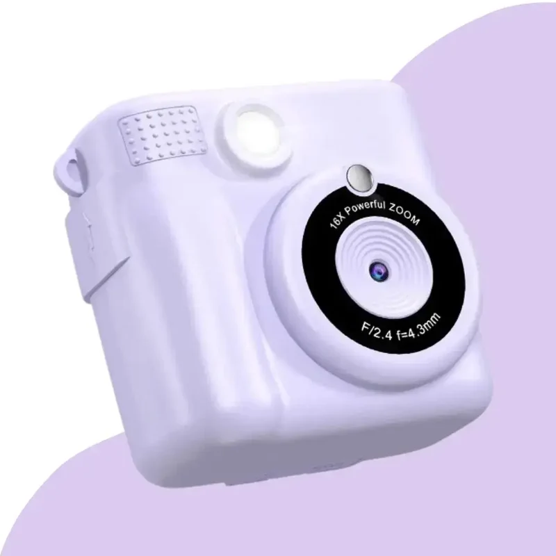 Appareil Photo Instantané Enfant Violet - SnapKid™
