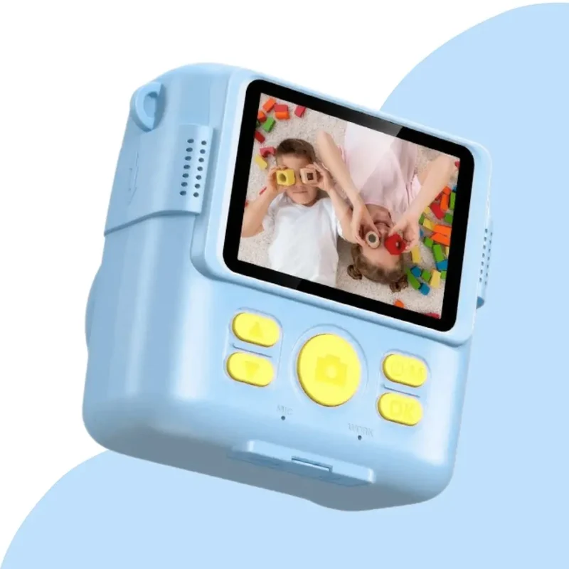 Appareil photo instantané enfant bleu- SnapKid™