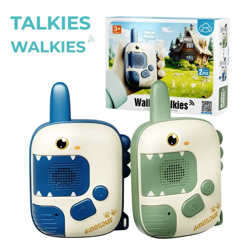 Talkie Walkie Enfant Dinosaure avec Portée 1000m - DinoWave™
