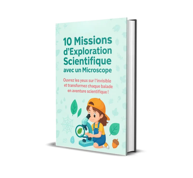 E-book : Microscope Enfant : 10 Missions Scientifiques pour Explorer le Monde