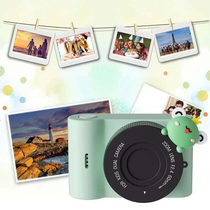 Appareil Photo Enfant Vert – DreamPix Frog™