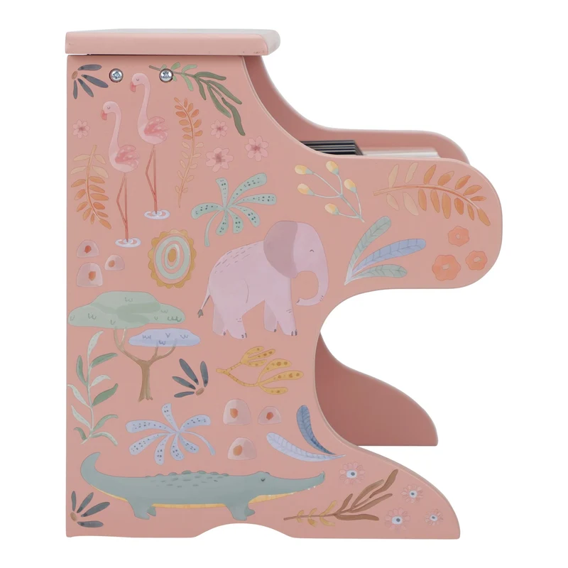 Houten piano - Roze - Safari Friends