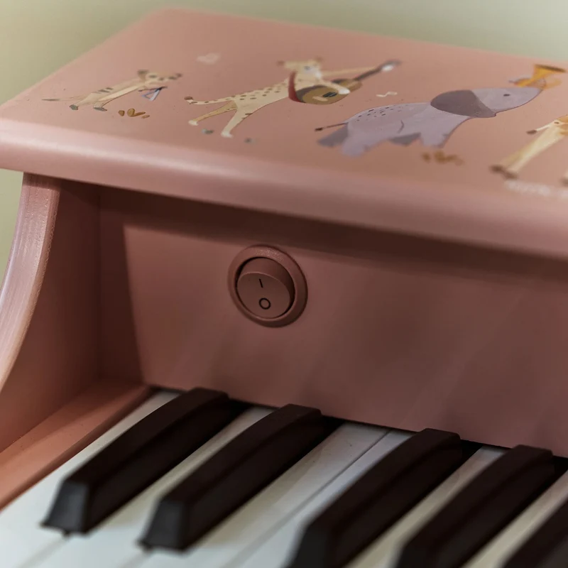 Houten piano - Roze - Safari Friends