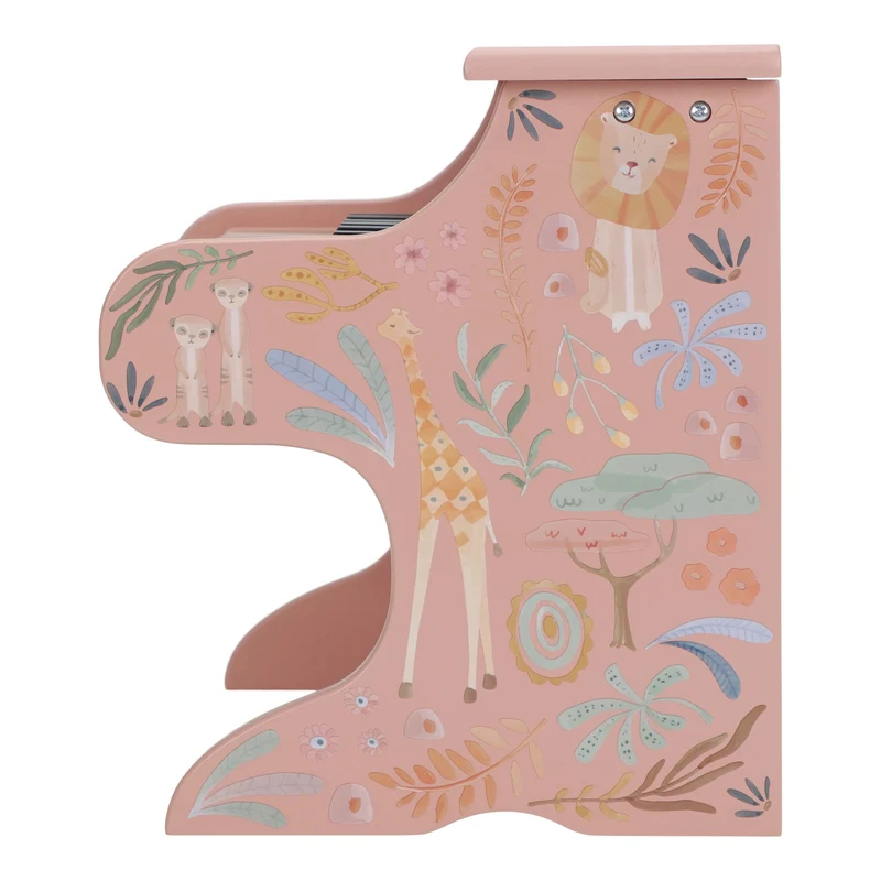 Houten piano - Roze - Safari Friends