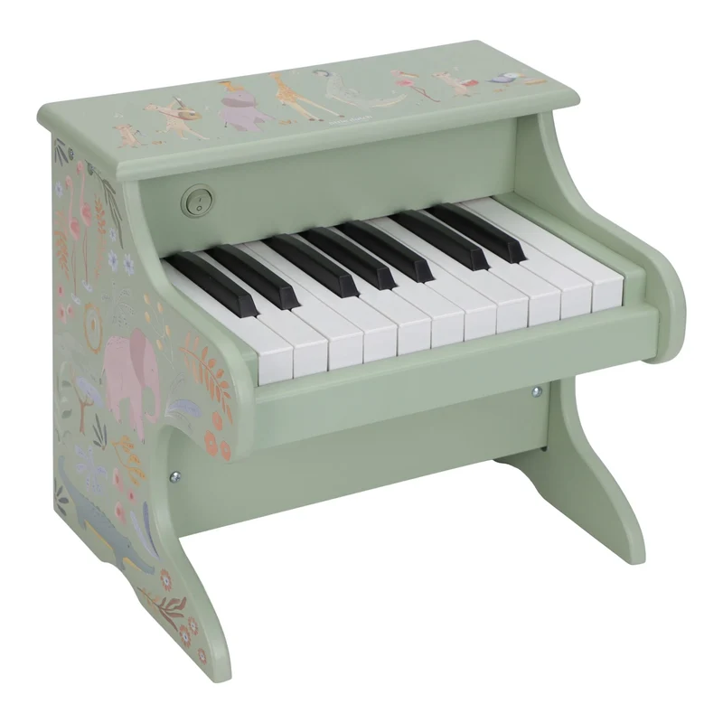 Houten piano - Groen - Safari Friends