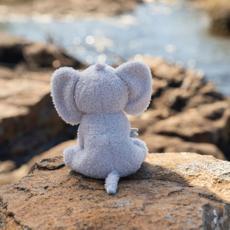 Knuffel Olifant - Grijs