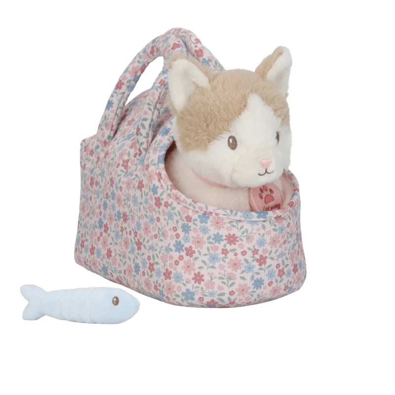 Knuffelkat in tas – Meerkleurig – Essentials