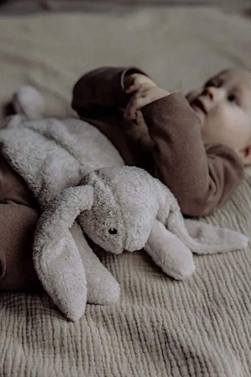 Peluche bouillotte | Lapin gris