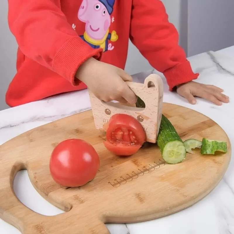 Ustensile Cuisine Enfant en Bois – SafeChef™