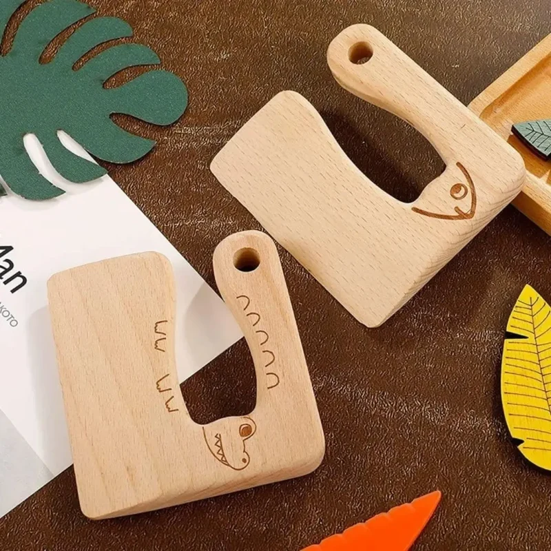 Ustensile Cuisine Enfant en Bois – SafeChef™