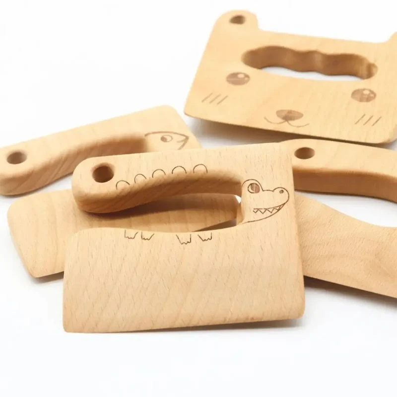 Ustensile Cuisine Enfant en Bois – SafeChef™