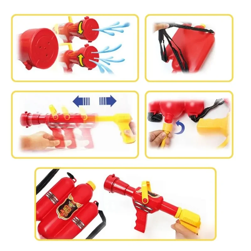 Pistolet à Eau Sac à Dos Pompier – FireSplash™
