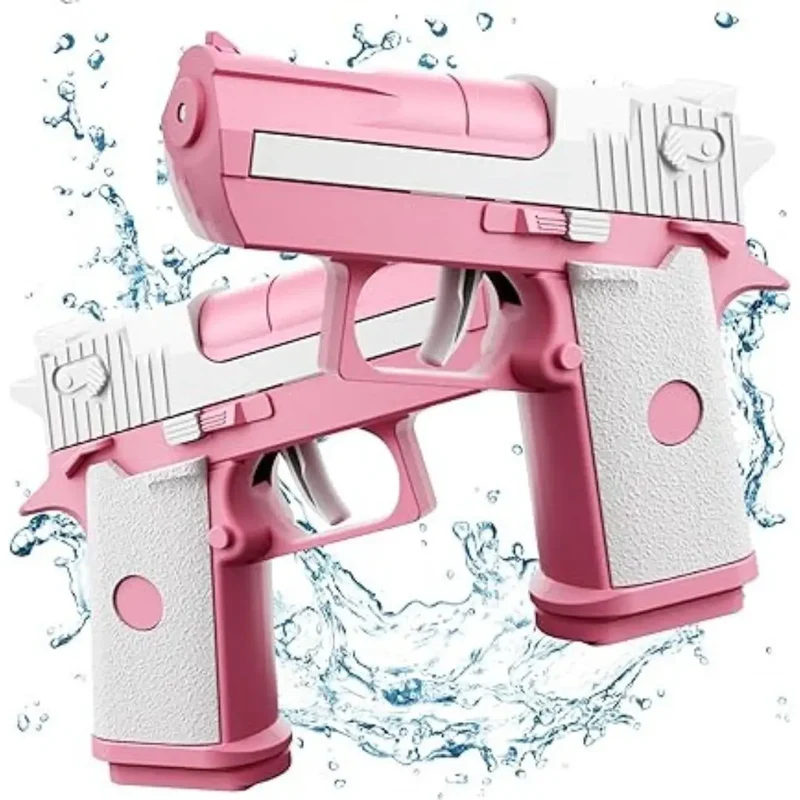 Pistolet à eau rose compact longue portée - HydroSquad™