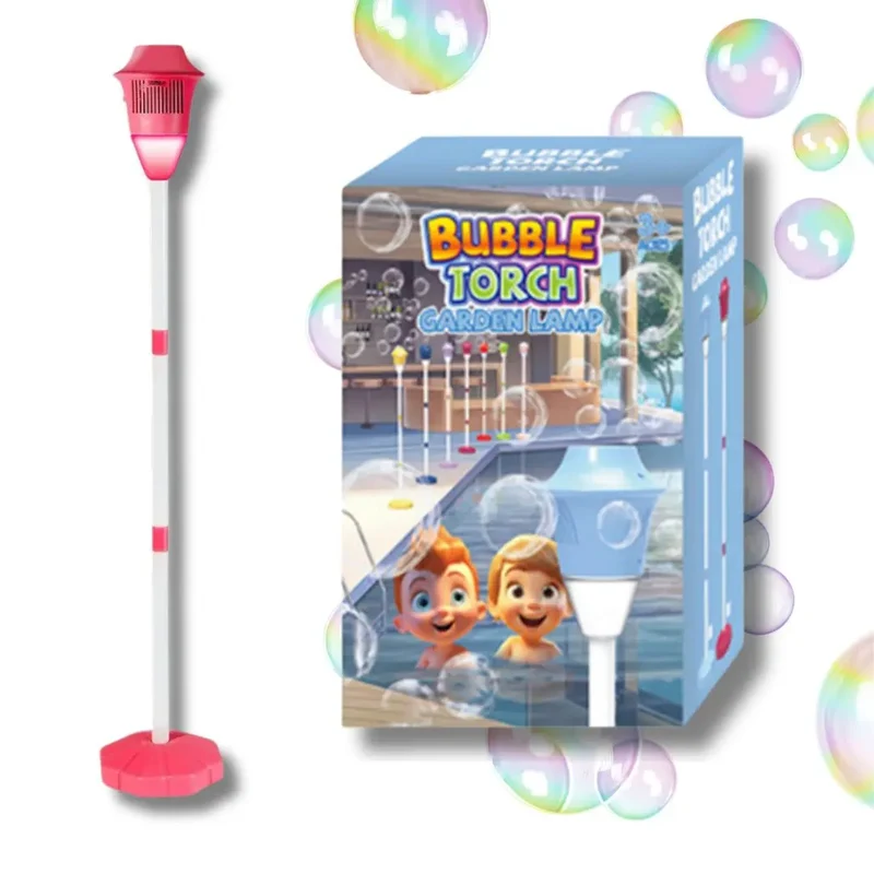 Machine à bulles extérieure avec LED - Bubble Torch™