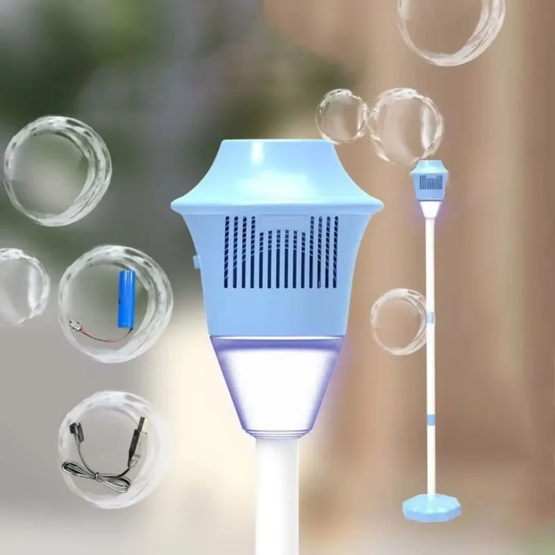 Machine à bulles extérieure avec LED - Bubble Torch™