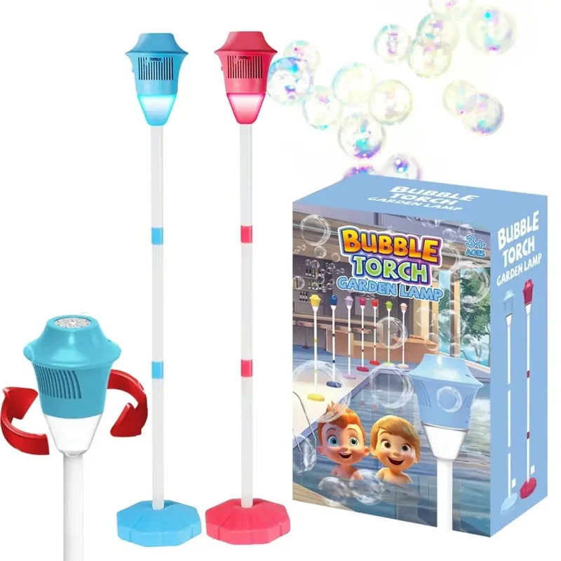 Machine à bulles extérieure avec LED - Bubble Torch™