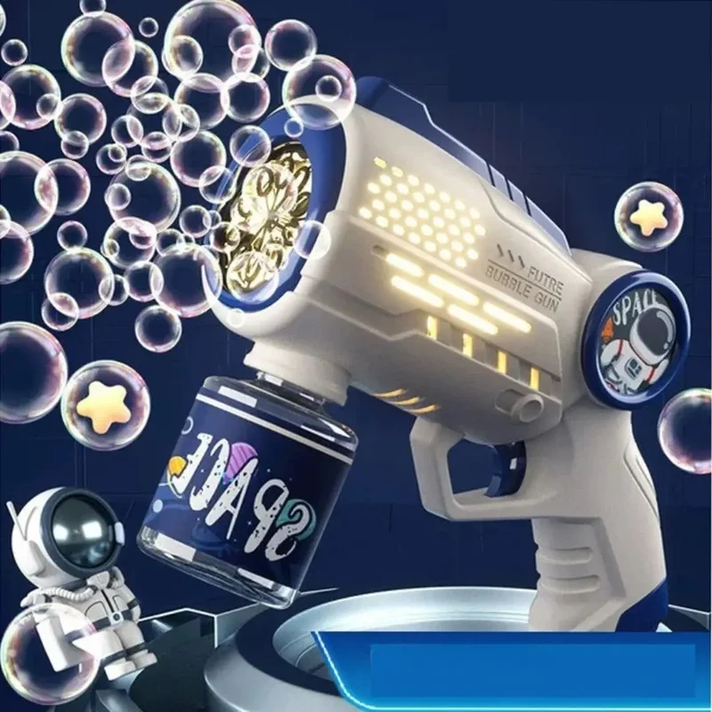 Pistolet à bulles LED astronaute - SpaceBubbl™