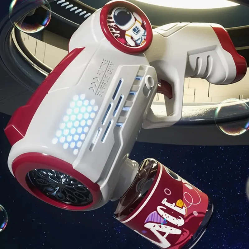 Pistolet à bulles LED astronaute - SpaceBubbl™