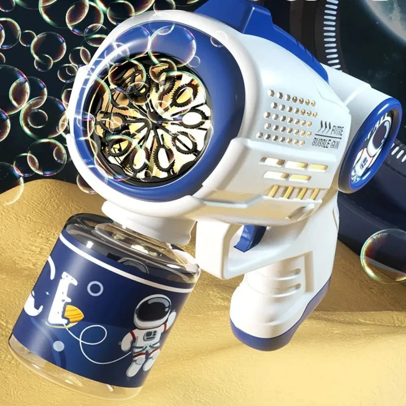 Pistolet à bulles LED astronaute - SpaceBubbl™