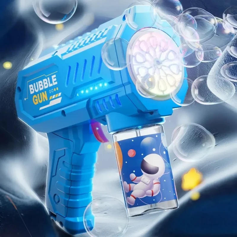 Pistolet à bulles lumineux – 5000 bulles/min - BuBBLE GUN™