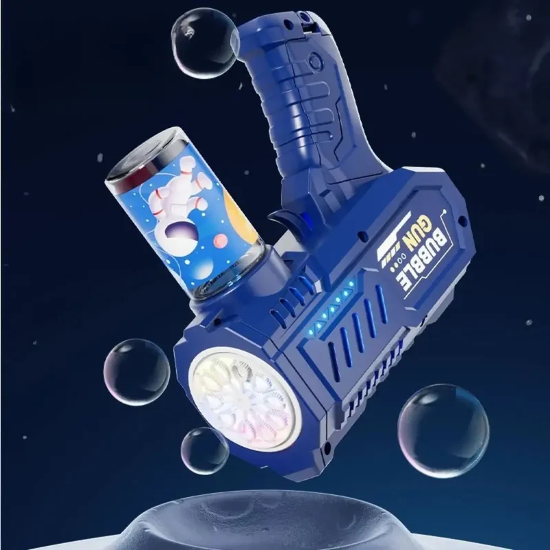 Pistolet à bulles lumineux – 5000 bulles/min - BuBBLE GUN™
