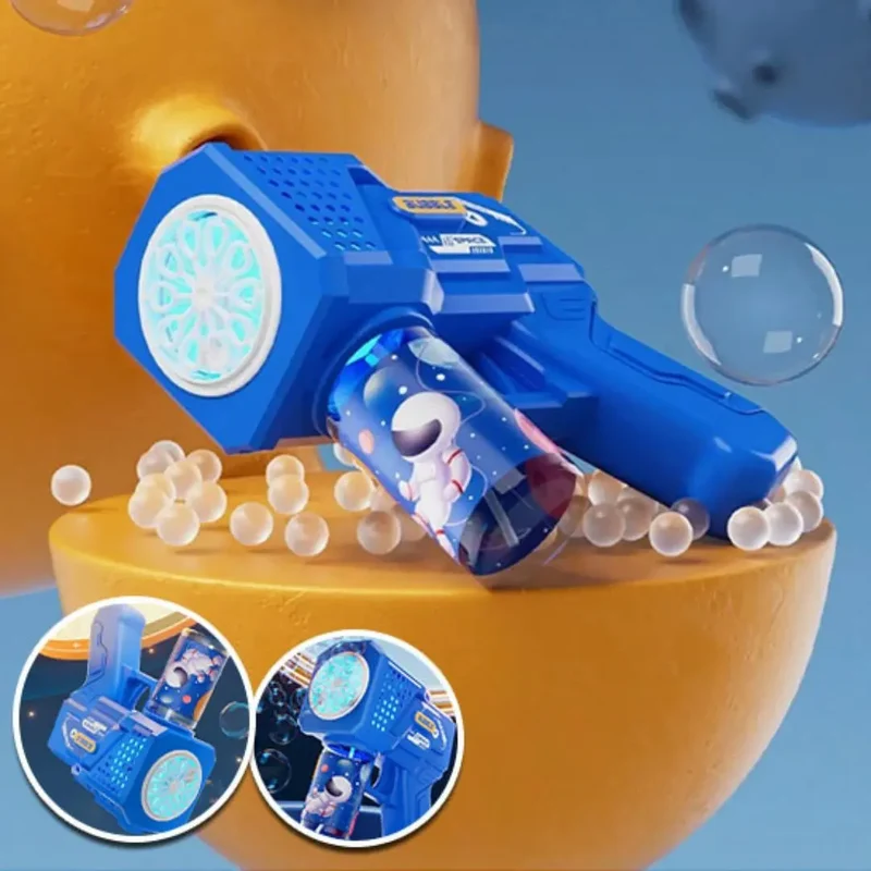 Pistolet à bulles lumineux – 5000 bulles/min - BuBBLE GUN™