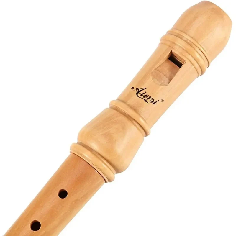 Flûte à bec soprano 3 pièces en bois d’érable - Aiersi™