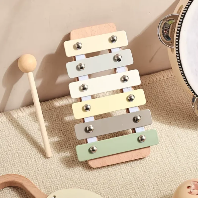 Instrument xylophone 6 notes pour bébé - DoRéMini™