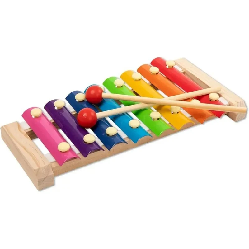 Xylophone en bois coloré 8 notes - Xyloparc™