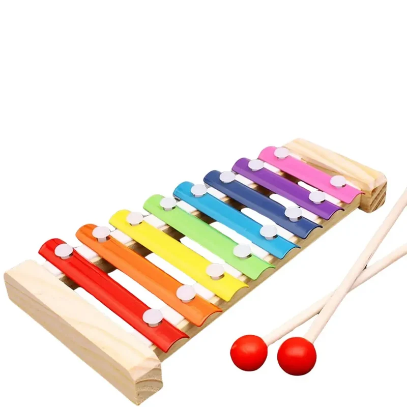 Xylophone en bois coloré 8 notes - Xyloparc™