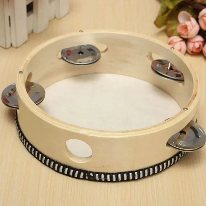Tambourin en bois 15 cm – Le P’tit Percu™