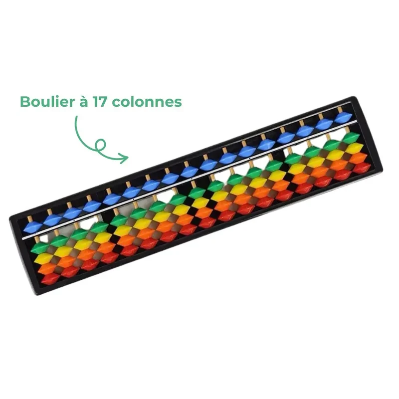 Boulier Soroban 17 colonnes – Abaku™