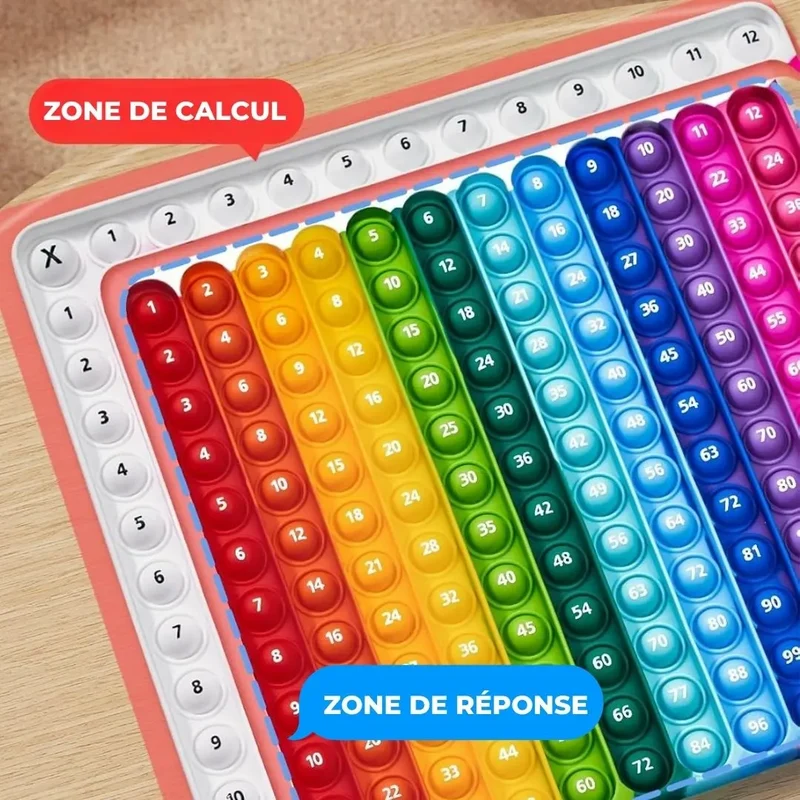 Jeu de Maths avec Cartes Flash & Tapis – PopPopMath™