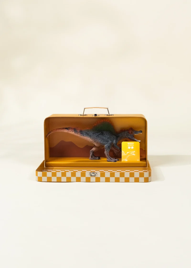 Spinosaurus Dinosaur in a Collectible Box