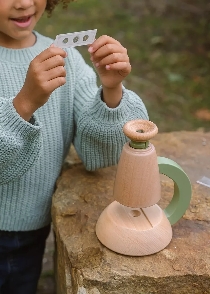 Little Scientist Wooden Microscope