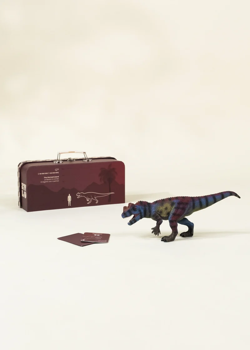 Ceratosaurus Dinosaur in a Collectible Box