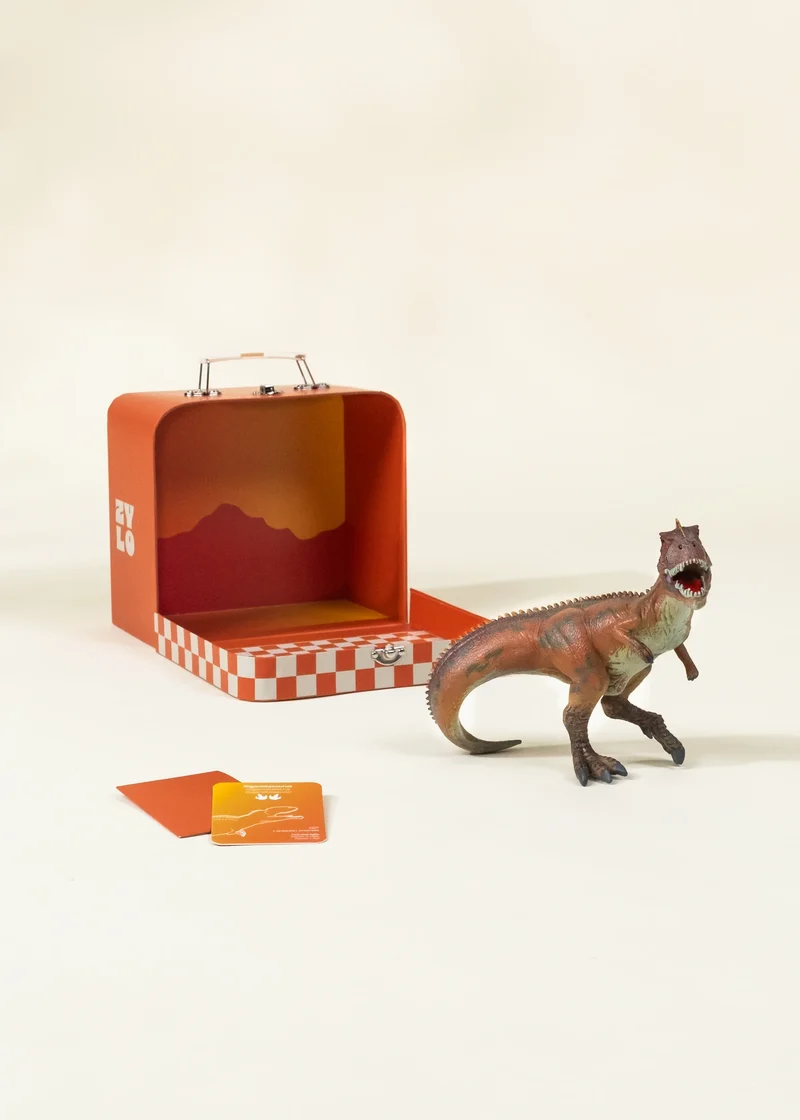 Giganotosaurus Dinosaur in a Collectible Box