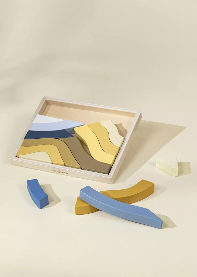 Ripples Wooden Creative Blocks Set - 14pcs