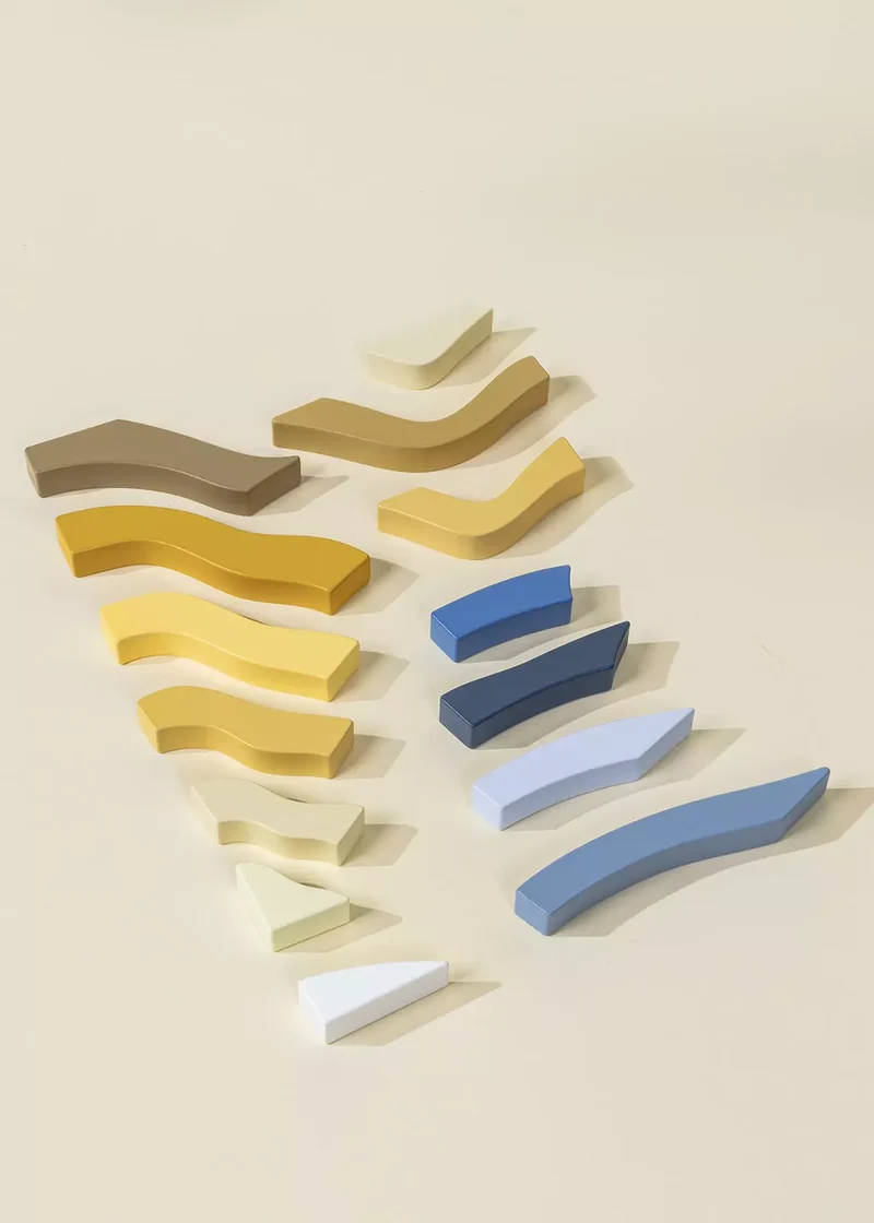 Ripples Wooden Creative Blocks Set - 14pcs