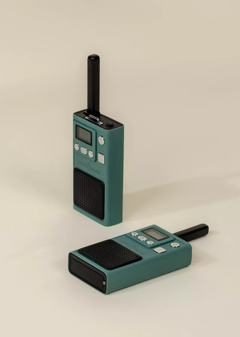 Set of 2 Walkie Talkies - Seafoam