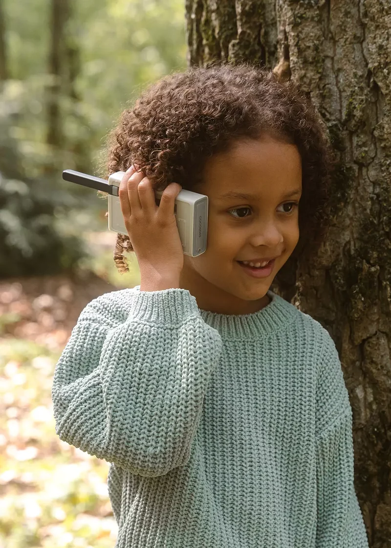 Set of 2 Walkie Talkies - Beige