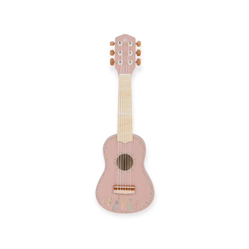 Guitare en bois | Rose