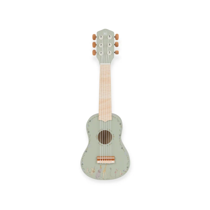Guitare en bois | Vert