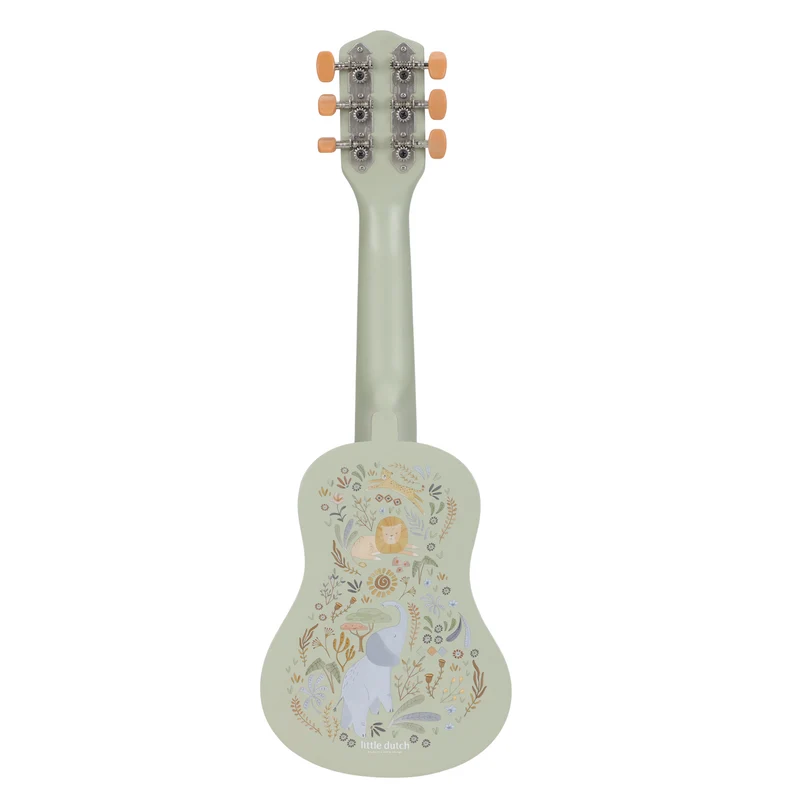 Guitare en bois | Vert