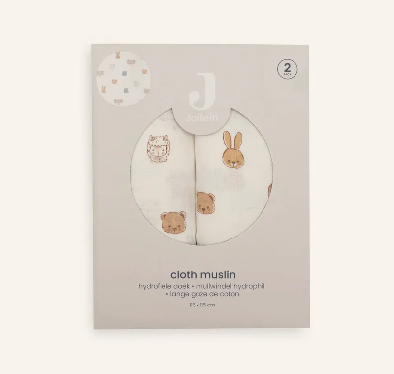 Langes gaze de coton | 115cm | Jollies