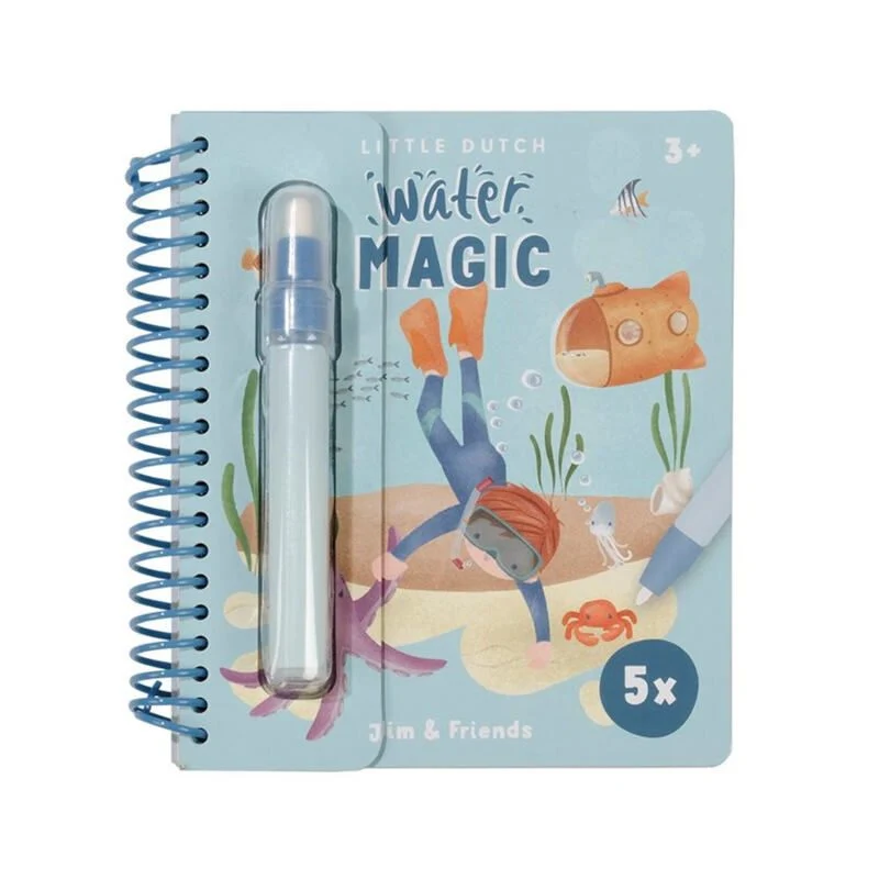 Livre d'eau magique - Jim & Friends