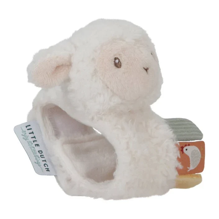 Hochet de poignet mouton Little Farm